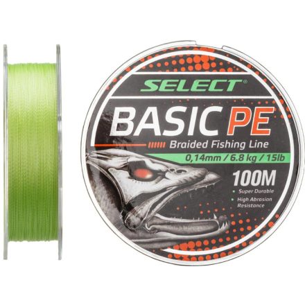 Select Basic PE 150m Light Green 0.20mm 28lb