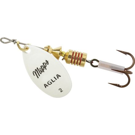 Mepps Aglia #2 / White Körforgó villantó