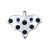 Ribche-lures Betmen 20g 5cm / Silver Black