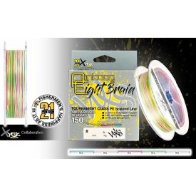   Pontoon 21 Eight Braid New PE #0.8  (0,148 mm) 14Lb (6,3 kg) 150m Multicolor