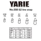 KAPOCS YARIE 558 EZ LINE SNAP #00  18LB (8 kg)