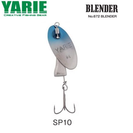 Yarie 672 Blender 3.5gr SP10 Blue Silver