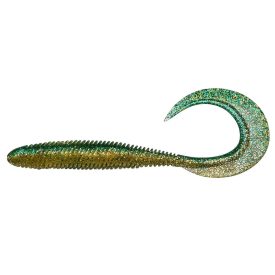 Megabass Kemuri Curly 2.5" / Green Gold twiszter