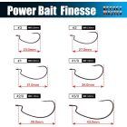 Varivas Offset Master #2/0 (Power Bait Finesse) offset horog