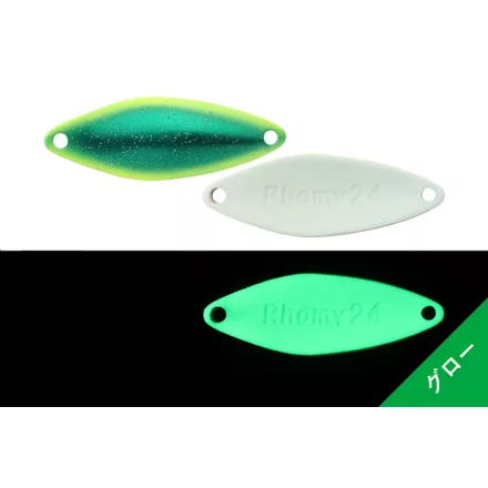 Jackall TIMON Rhomy 2.4 g / 175 Daigo Greenbow támolygó villantó