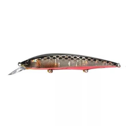 Jackall Rerange 110MR / HL Silver & Black Red Belly wobbler műcsali