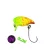 Jackall Area Man Crank 22F / UV Crazy Oregreen Glow wobbler műcsali