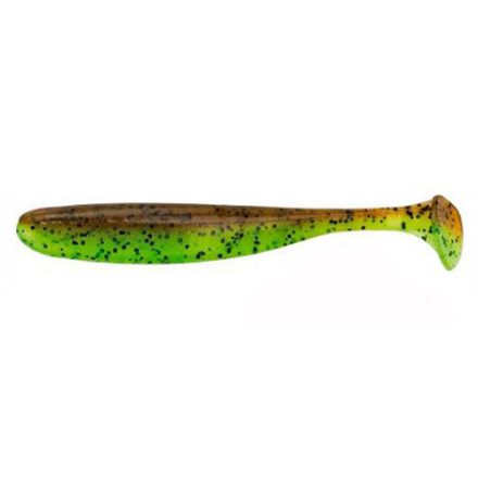 Keitech Easy Shiner 4" 100mm/ #401 Green Pumpkin/Chartreuse gumihal
