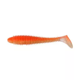   Keitech Swing Impact FAT 3,8" / EA#06 - Orange Flash gumihal