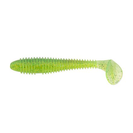 Keitech Swing Impact FAT 3,3" / #424  - Lime/Chartreuse  gumihal