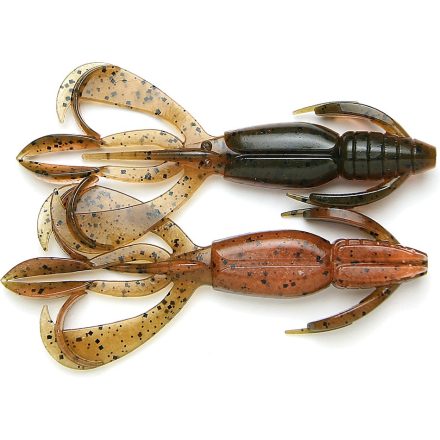 Keitech Crazy Flapper 4,4" / #438 Green Pumpkin Fire műcsali kreatúra