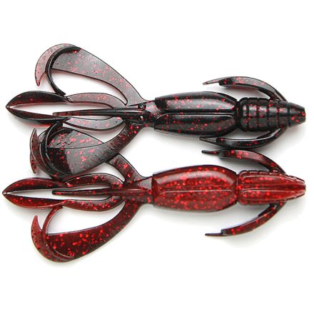 Keitech Crazy Flapper 2,8" / #411 Black Cherry műcsali kreatúra