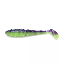   Keitech Swing Impact FAT 4,3" / PAL#06 - Violet Lime Belly gumihal
