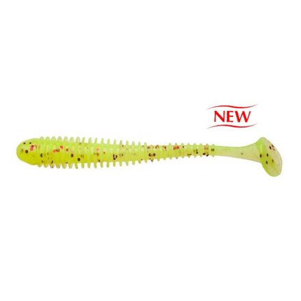 Keitech Swing Impact 3.5" / PAL#01- Chartreuse Red Flake gumihal
