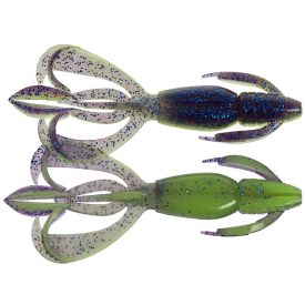   Keitech Crazy Flapper 2,8" / PAL#06 Violet Lime Belly műcsali kreatúra