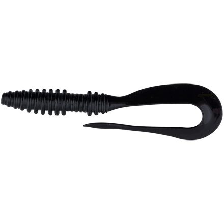 Keitech Mad Wag Mini 3.5" / #001S - Black twiszter