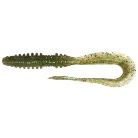   Keitech Mad Wag Mini 3.5" / #309 - Sahara Olive  FLK twiszter