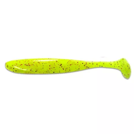 Keitech Easy Shiner 4.5" 114mm/ PAL#01 - Chartreuse Red Flake gumihal