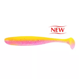   Keitech Easy Shiner 4" 100mm/ LT#31 - Yellow/Pink gumihal