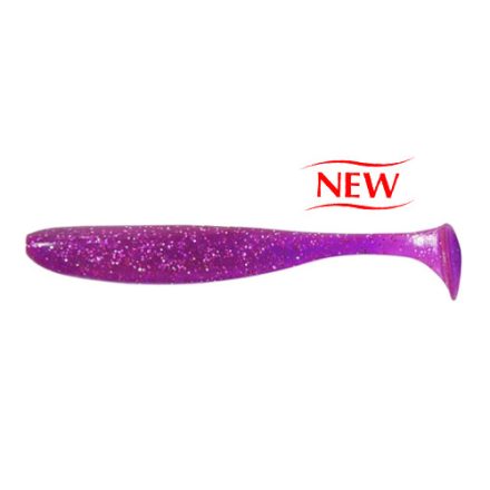 Keitech Easy Shiner 4" 100mm/ LT#33 - Purple Chameleon/Silver FLK gumihal