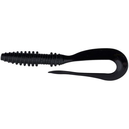 Keitech Mad Wag Slim 4.5" / #001S - Black twiszter