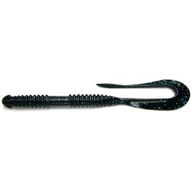   Keitech Mad Wag Long 11" / #312S - Black Blue FLK twiszter