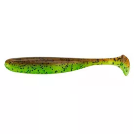   Keitech Easy Shiner 3.5" 89mm/ #401 - Green Pumpkin/Charteuse gumihal