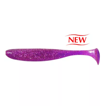 Keitech Easy Shiner 3.5" 89mm/ LT#33 - Purple Chameleon/Silver FLK gumihal