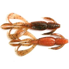   Keitech Crazy Flapper 2,8" / #520 Green Pumpkin Orange Gold műcsali kreatúra