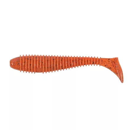 Keitech Swing Impact FAT 4,8" / EA#13 - Spicy Mustard PP./Blue FLK. gumihal
