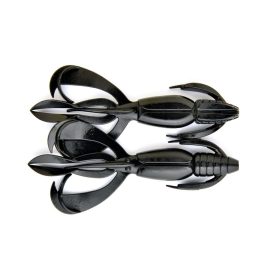   Keitech Crazy Flapper 4,4" / #001 Black műcsali kreatúra