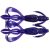 Keitech Crazy Flapper 2,4" / EA#04 Violet műcsali kreatúra