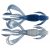 Keitech Crazy Flapper 2" / LT#44 Blue Ice Shad műcsali kreatúra