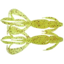   Keitech Crazy Flapper 2" / PAL#01 Chartreuse Red Flake műcsali kreatúra