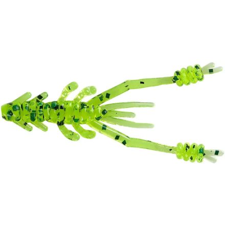 Reins Ring Shrimp 2" / #419 Chart Pepper gumihal