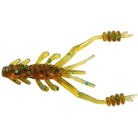   Reins Ring Shrimp 2" / #565 Motor Oil Green Flake gumihal
