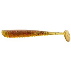   Reins Aji Ringer Shad 1.5" / #566 Motor Oil Red Flake gumihal