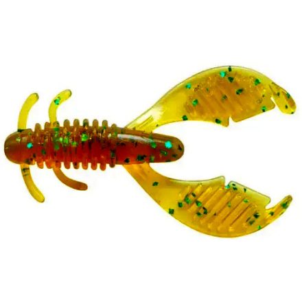 Reins AX Craw Mini 2" / #565 Motor Oil Green Flake gumihal