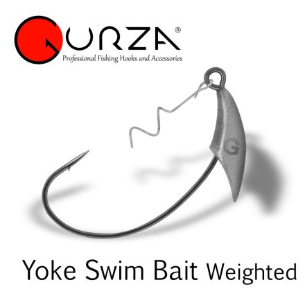 Súlyozott Gurza YOKE Swim Bait W # 1/0 4 g