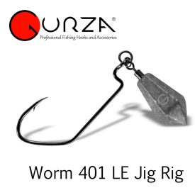 Gurza WORM 401 LE JR HOOK #3/0 12 g