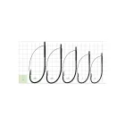 Gurza Single Beak Hook #1/0 (BN) bokorugró cseburaska horog