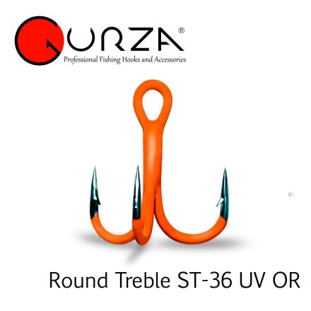 Gurza Round Treble ST-36 UV ORANGE #4