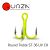 Gurza Round Treble ST -36 UV CHARTREUSE #4