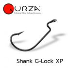 Offset Horog Gurza SHANK G-LOCK XP #4/0 cseburaska teflon bevonattal