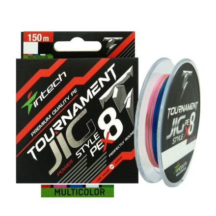 Intech Tournament JIG Style X8  PE#2.0 (0,235mm) 28,6lb (13,0kg) 150M Multicolor