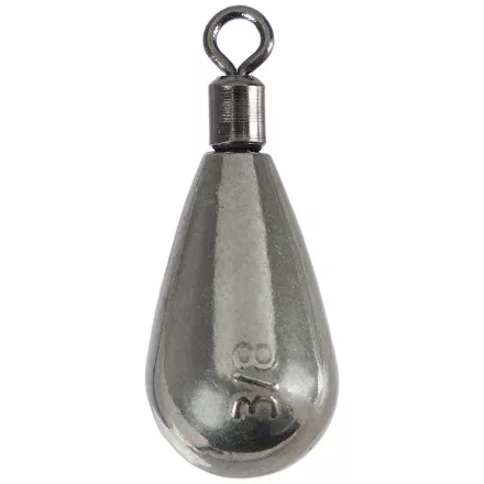 Select Tungsten Teardrop jig-rig 7.1g Steel Grey (4db)