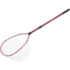 Favorite Arena teleszkópos, szilikon hálós merítő (piros)