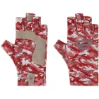 Favorite Solar Fishing Gloves S-M pergető kesztyű (Red)