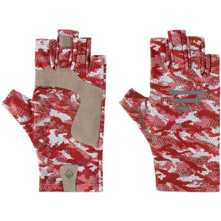 Favorite Solar Fishing Gloves S-M pergető kesztyű (Red)