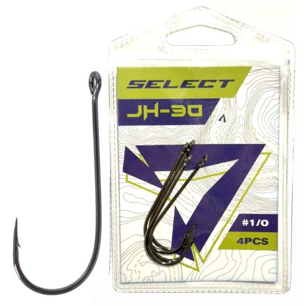 Horog Select JH-30 Jig Hook #1/0 (4 db/csomag)